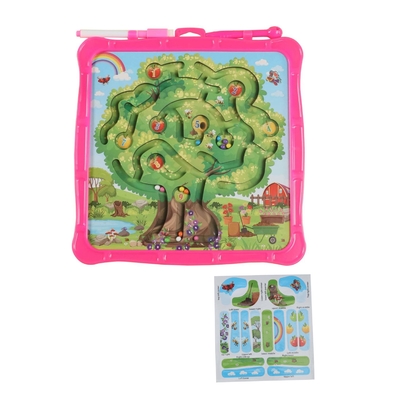 Bom preço. Árvore de Maçã Labirinto Magnético de Cores Puzzle Bordo de Desenho Brinquedo on-line