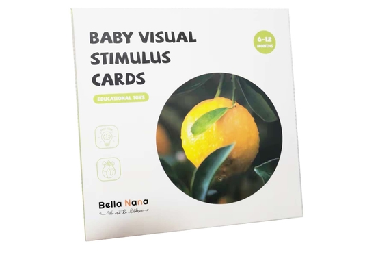 Bom preço. Crianças recém-nascidas Cartas de estimulação visual Animais Plantas Flashcards Para 6-12 meses on-line