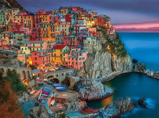 Bom preço. 1000 peças para adultos Papaer Puzzle Jigsaw Cinque Terre 26,75 * 19,75 Para 8 anos on-line
