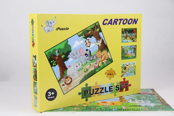 Bom preço. OEM Pantone Jogos Educativos de Cor e Puzzles Para 4-8 Anos de Idade 4 Pacotes on-line