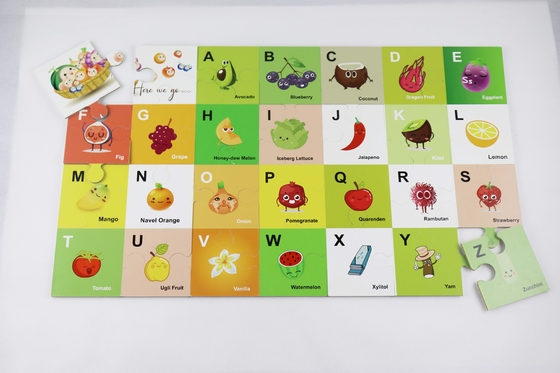 Bom preço. Crianças piso alfabeto frutas puzzle jogos educacionais on-line