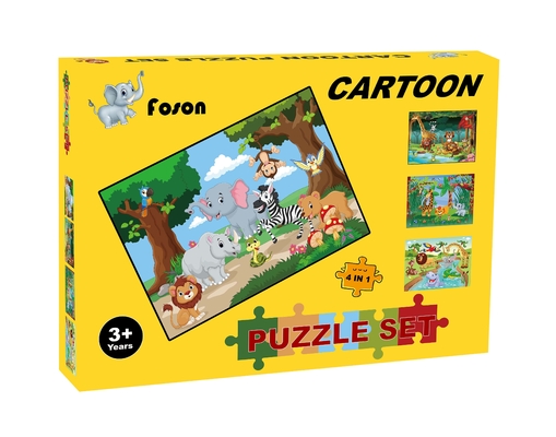 Bom preço. OEM Pre-Escola Cartoon Jigsaw Puzzles Sets Para Educação de 6 Anos de Idade on-line