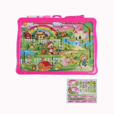 Bom preço. Educativo Feliz Fazenda Montessori Jogos pré-escolares Labirinto magnético on-line