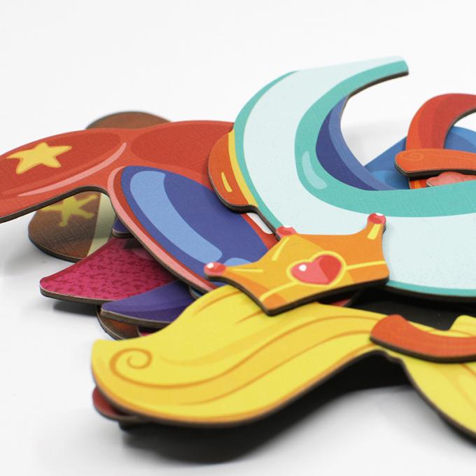 Pequenos brinquedos de aprendizagem ECO Magnético Vida Aprendizagem Adesivo personalizado 3