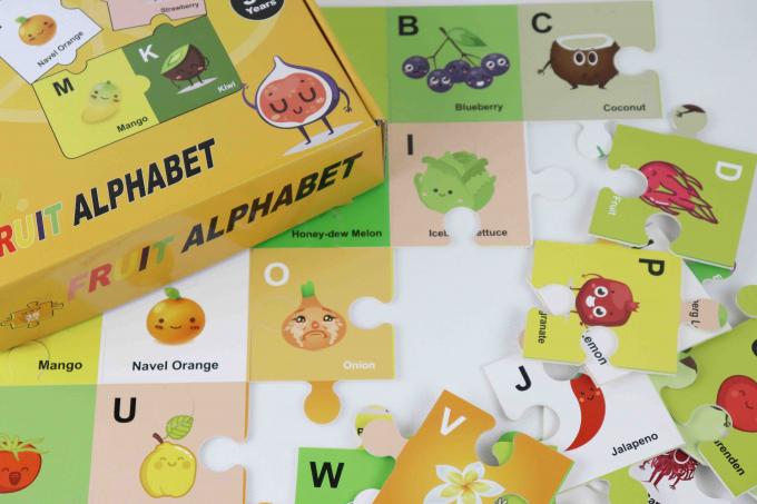 CPC Certificado cartão puzzle para crianças 3+ idade 0