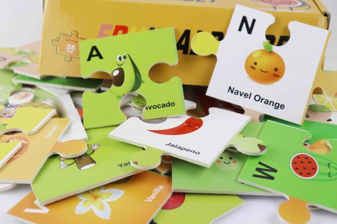 CPC Certificado cartão puzzle para crianças 3+ idade 1