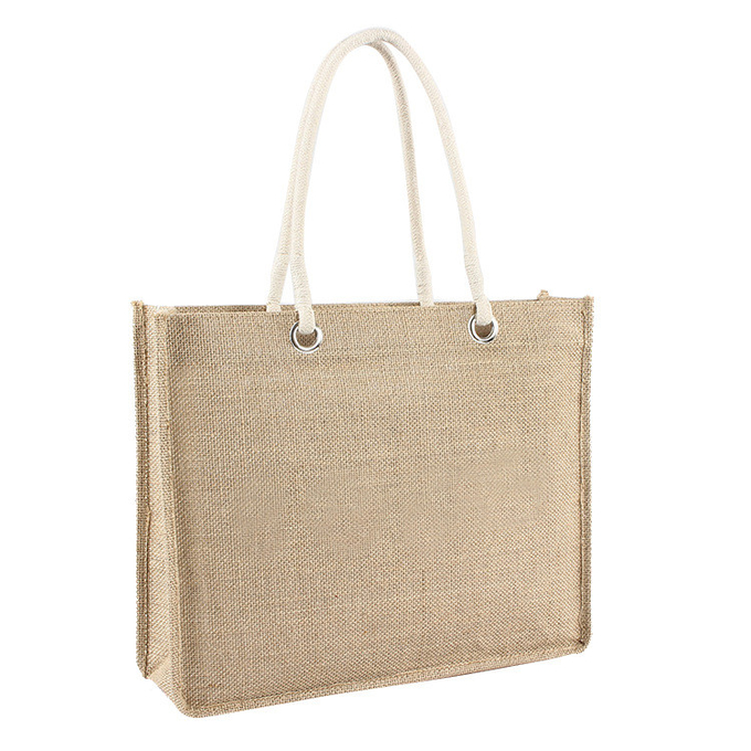 Sacos de Jute personalizados para promoção 0