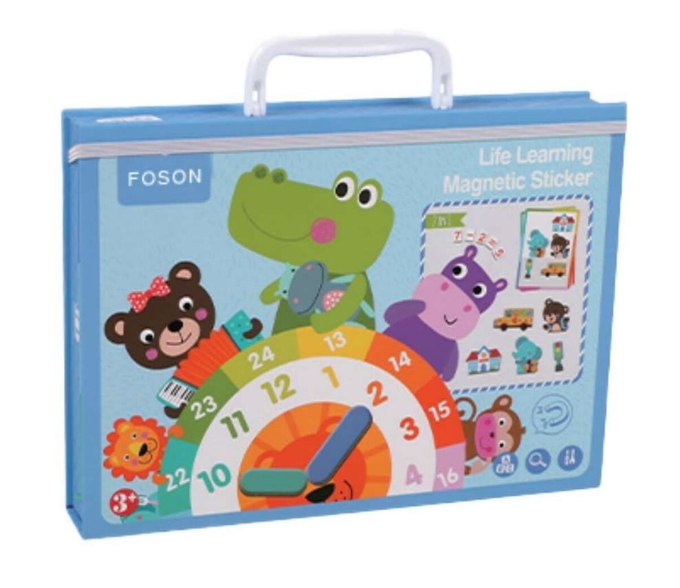 Pequenos brinquedos de aprendizagem ECO Magnético Vida Aprendizagem Adesivo personalizado 0